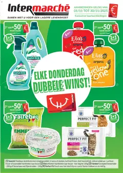 Voorbeeld van De novemberaanbiedingen met de Intermarché-kaart van winkel Intermarché geldig vanaf 01/11/2025