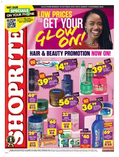 Preview of Shoprite flyer valid from 20/10/2025