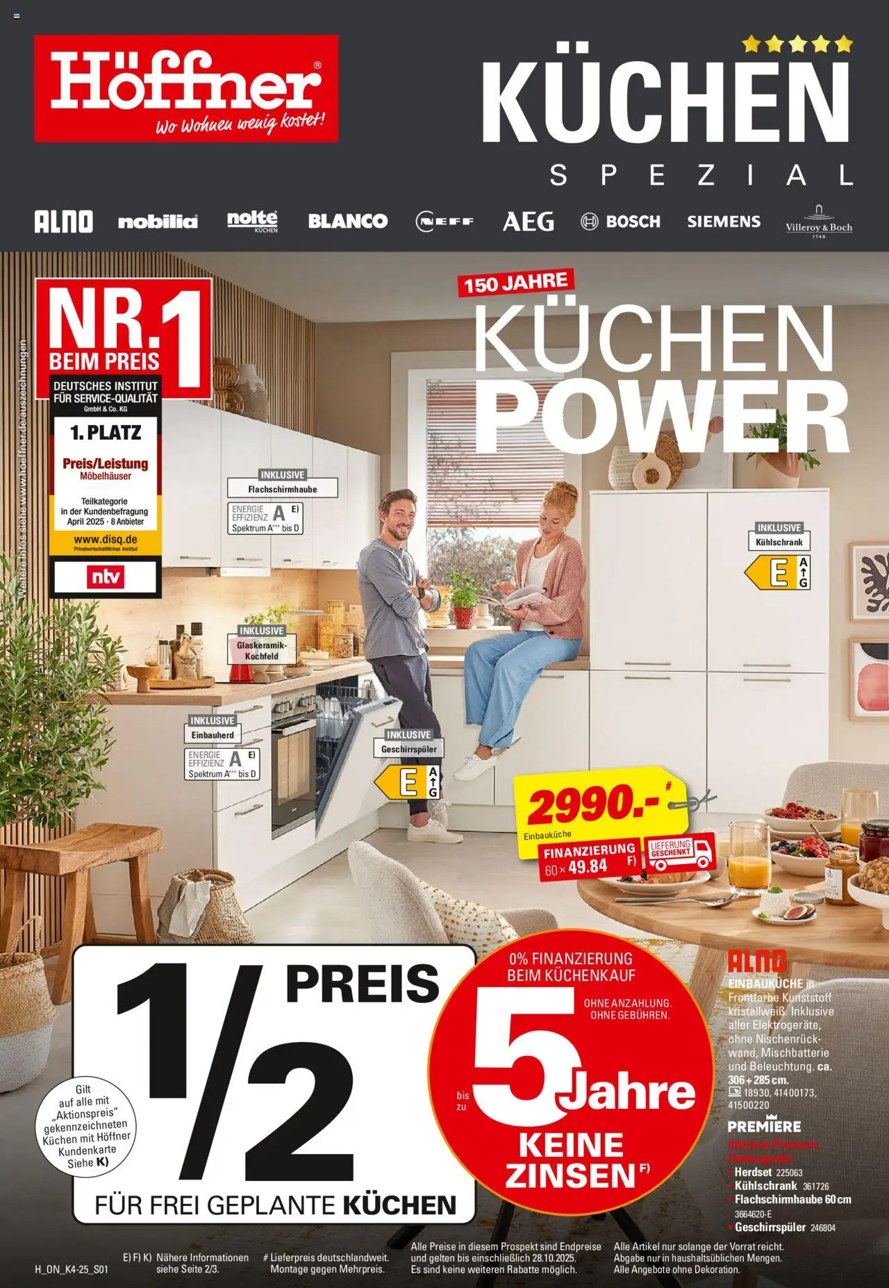 Höffner Küchen Spezial (vom 15.10.2025 - 28.10.2025)
