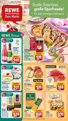 Vorschau von dem Prospekt des Geschäftes Rewe, gültig ab dem 30.03.2026