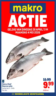 Voorbeeld van Makro folder - Versdeals van winkel Makro geldig vanaf 28-04-2026