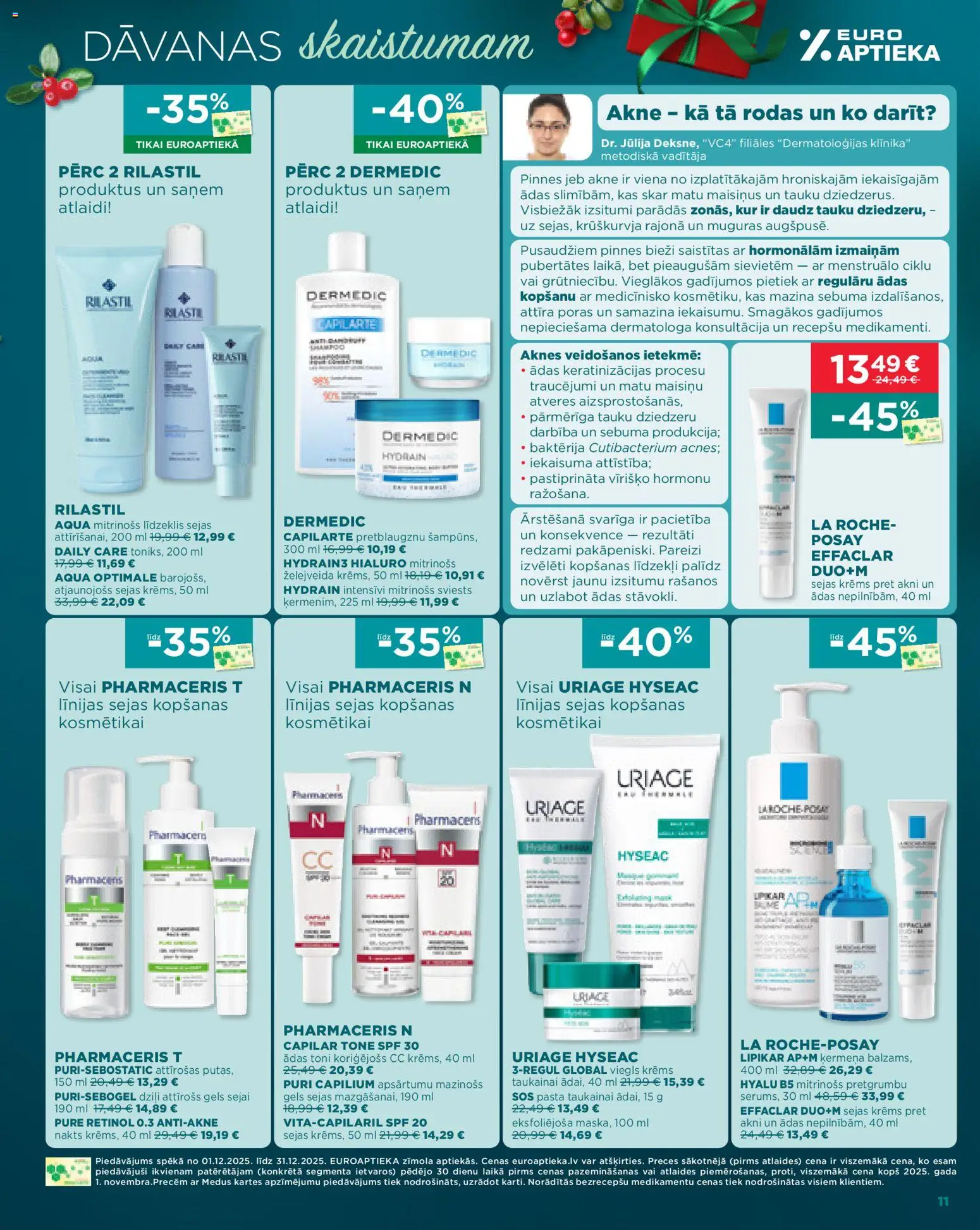 Skatīt Euroaptieka akciju bukletu, derīgs no 2025.12.01