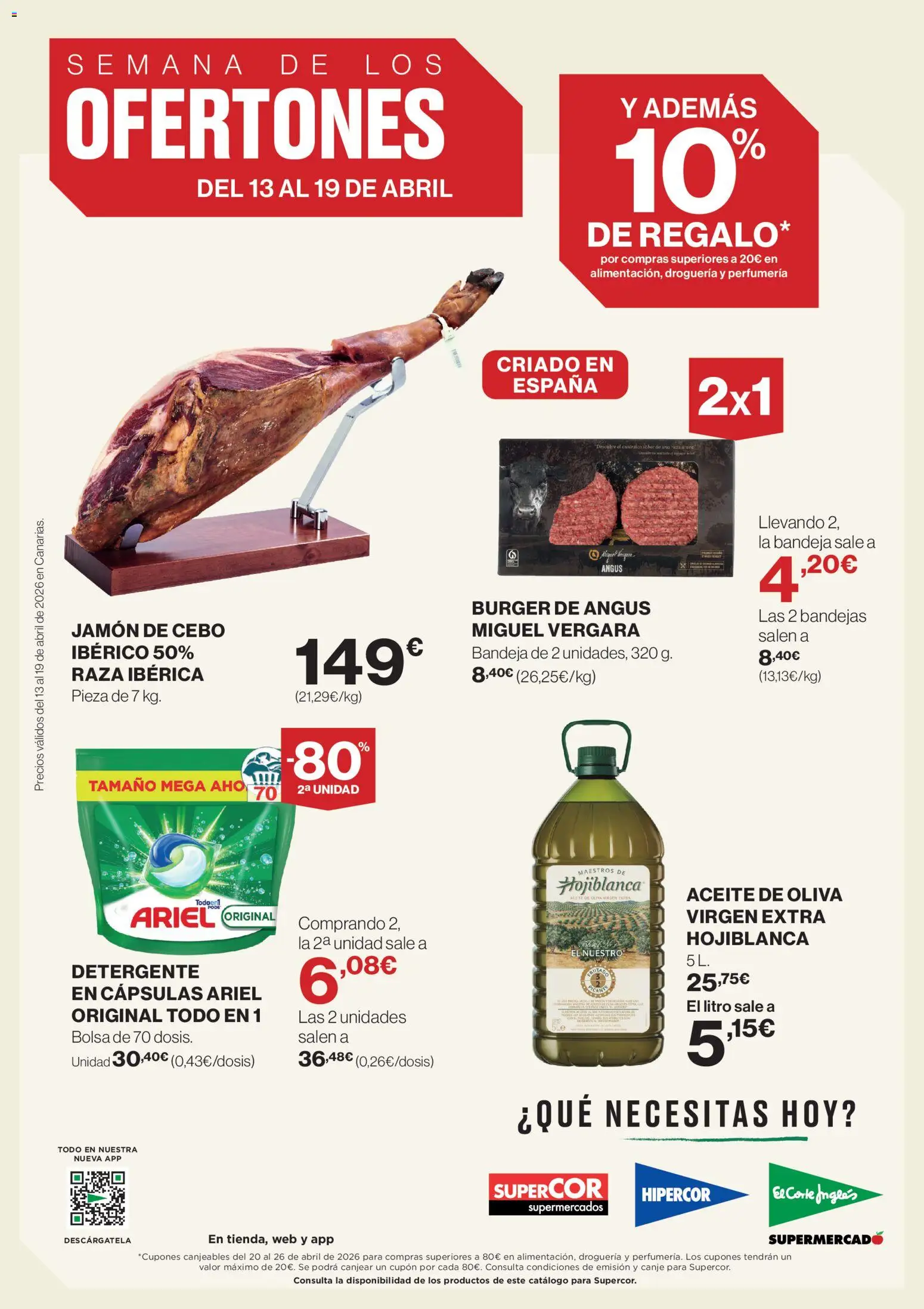 Vista previa del folleto de la tienda Supercor válido desde el 13/04/2026 