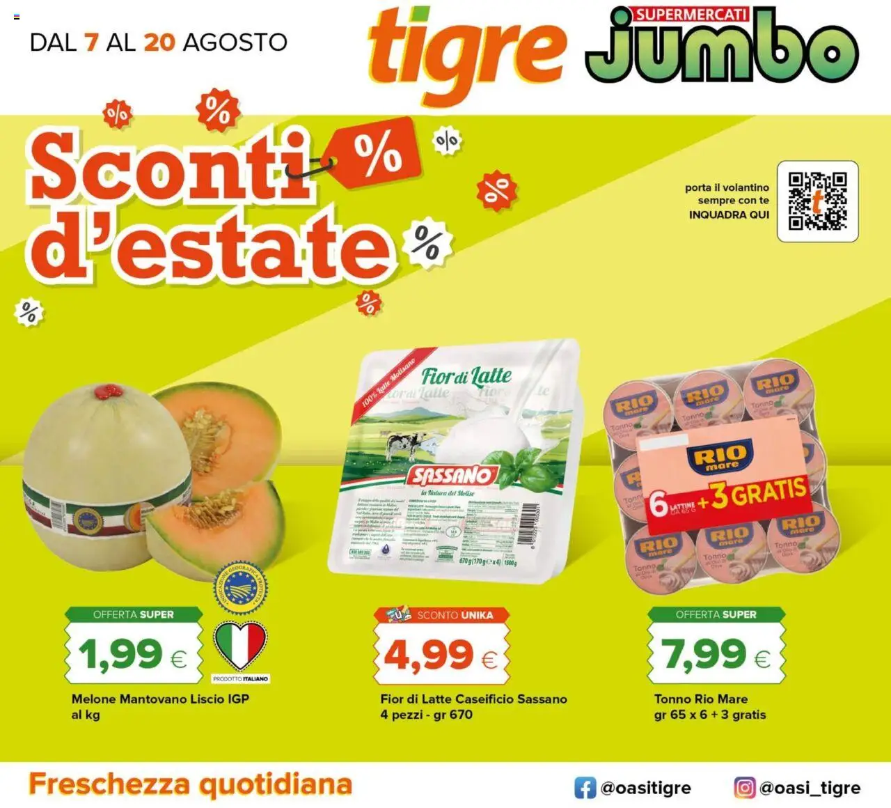 Volantino Tigre valido da 07/08/2025 numero di pagina 1