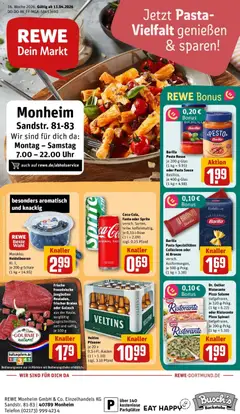 Vorschau von dem Prospekt des Geschäftes Rewe, gültig ab dem 12.04.2026