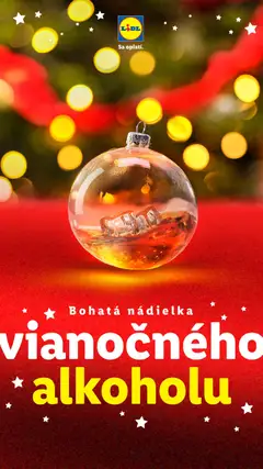 Náhľad Lidl letáku platného od 01.12.2025