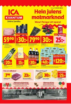 Förhandsgranska reklamblad Södra Sandby från butik ICA Kvantum gäller från 24/11/2025