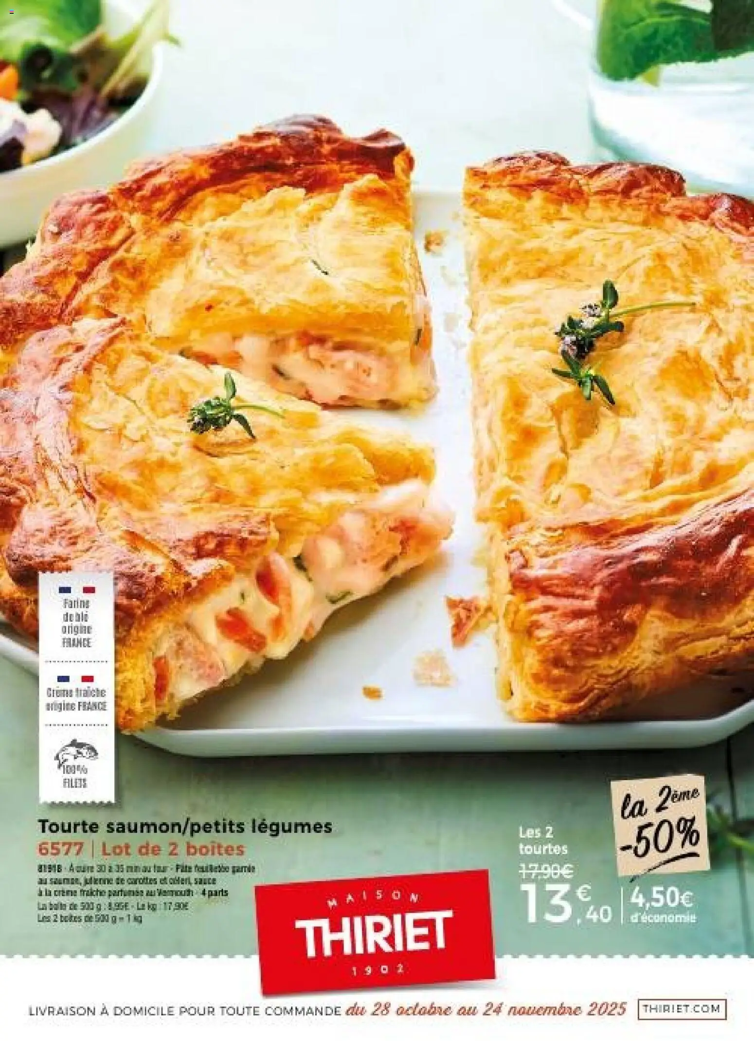 Prévisualisation de Catalogue livraison à domicile du magasin Thiriet formulaire valide 28/10/2025