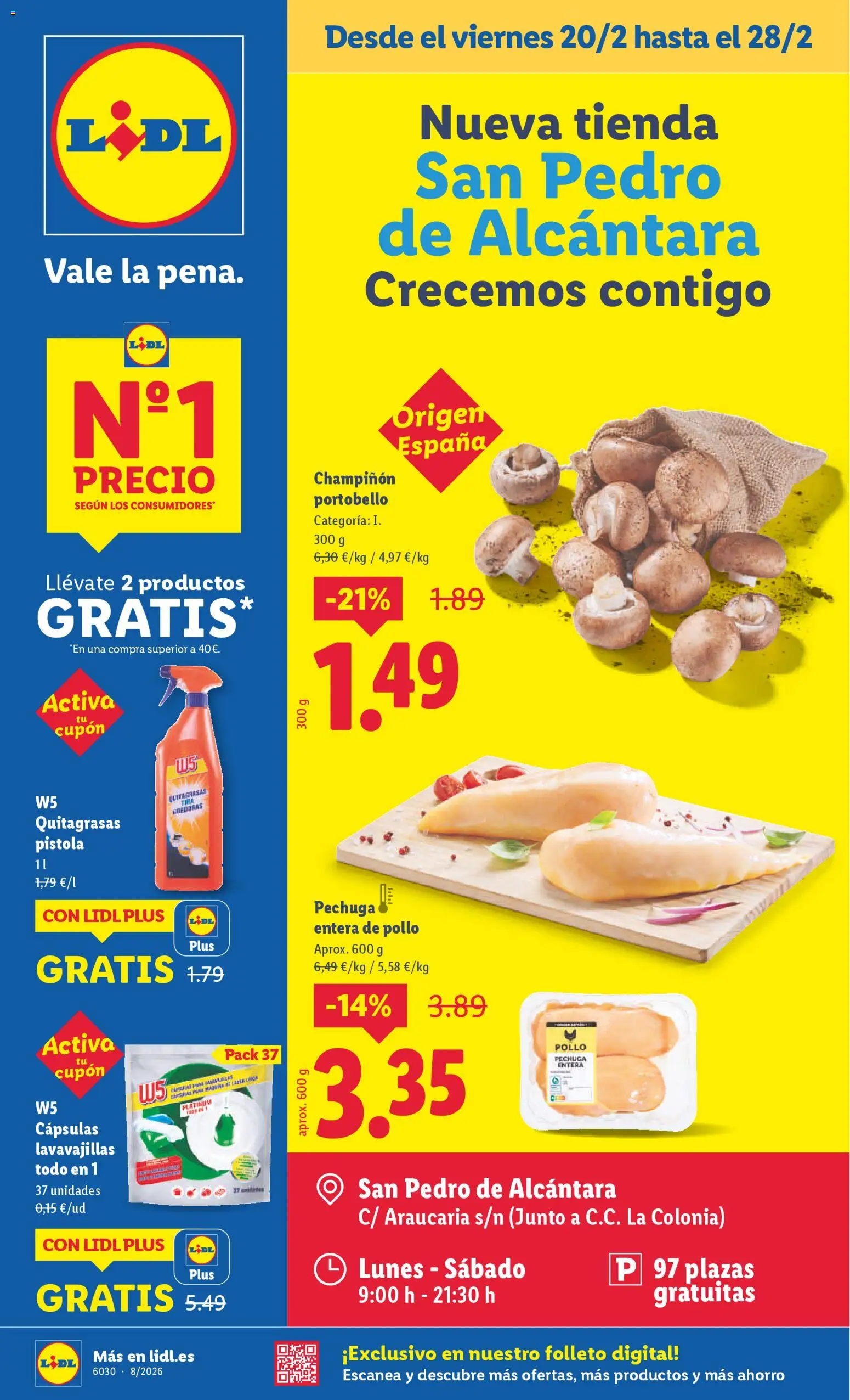 Vista previa del folleto de la tienda Lidl válido desde el 20/02/2026 