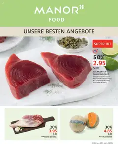 Vorschau des Merkblatts Aktionen vom Shop Manor gültig von 29.07.2025 bis 04.08.2025