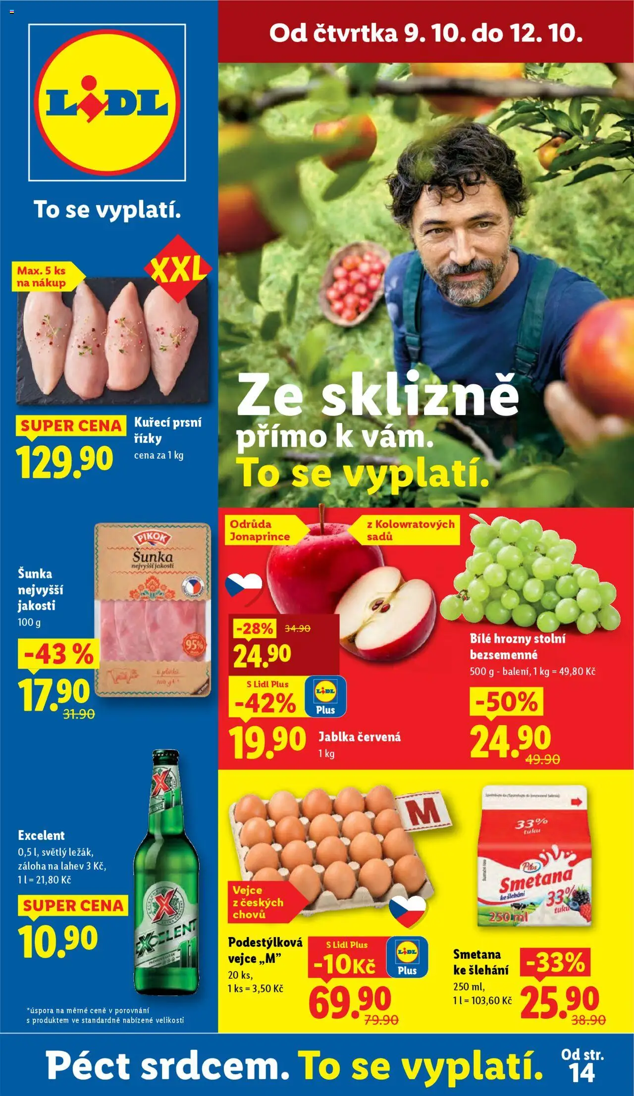  LIDL leták příští týden od 09.10.2025 >> Lidl Akce