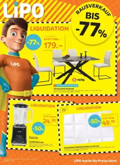 Vorschau des Merkblatts Aktionen vom Shop Lipo gültig von 02.09.2025 bis 22.09.2025