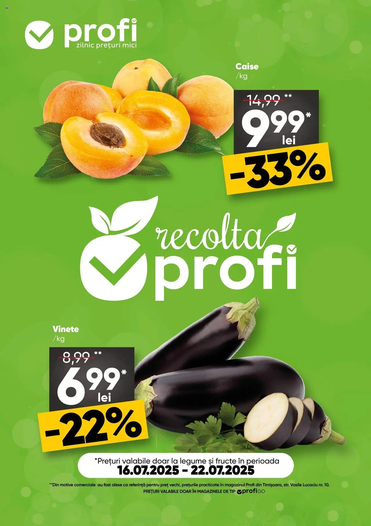 Catalog Profi nou 16.07.2025 - Oferte "Revista Fresh Go" - Pagină 1