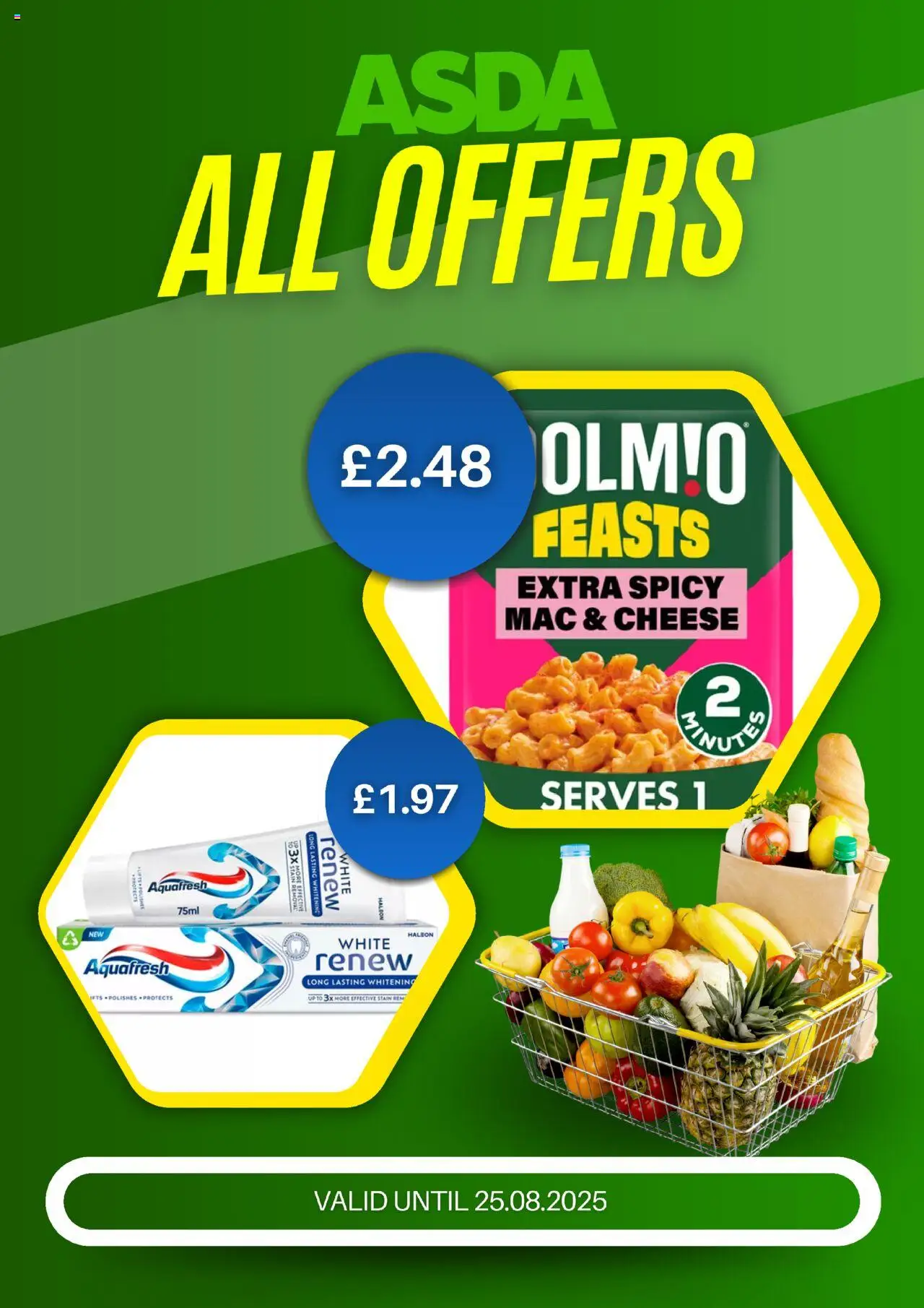 Asda shop Weekly offers valid from 19/08/2025 - Page number 1