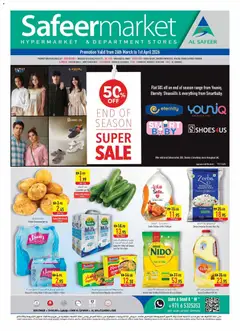 Preview of the catalogue Safeermarket catalogue - weekday deals of store Safeermarket valid from 26 Mar, 2026