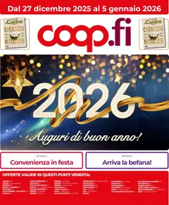 Anteprima dell'opuscolo Volantino Firenze dal negozio COOP valido da 27/12/2025