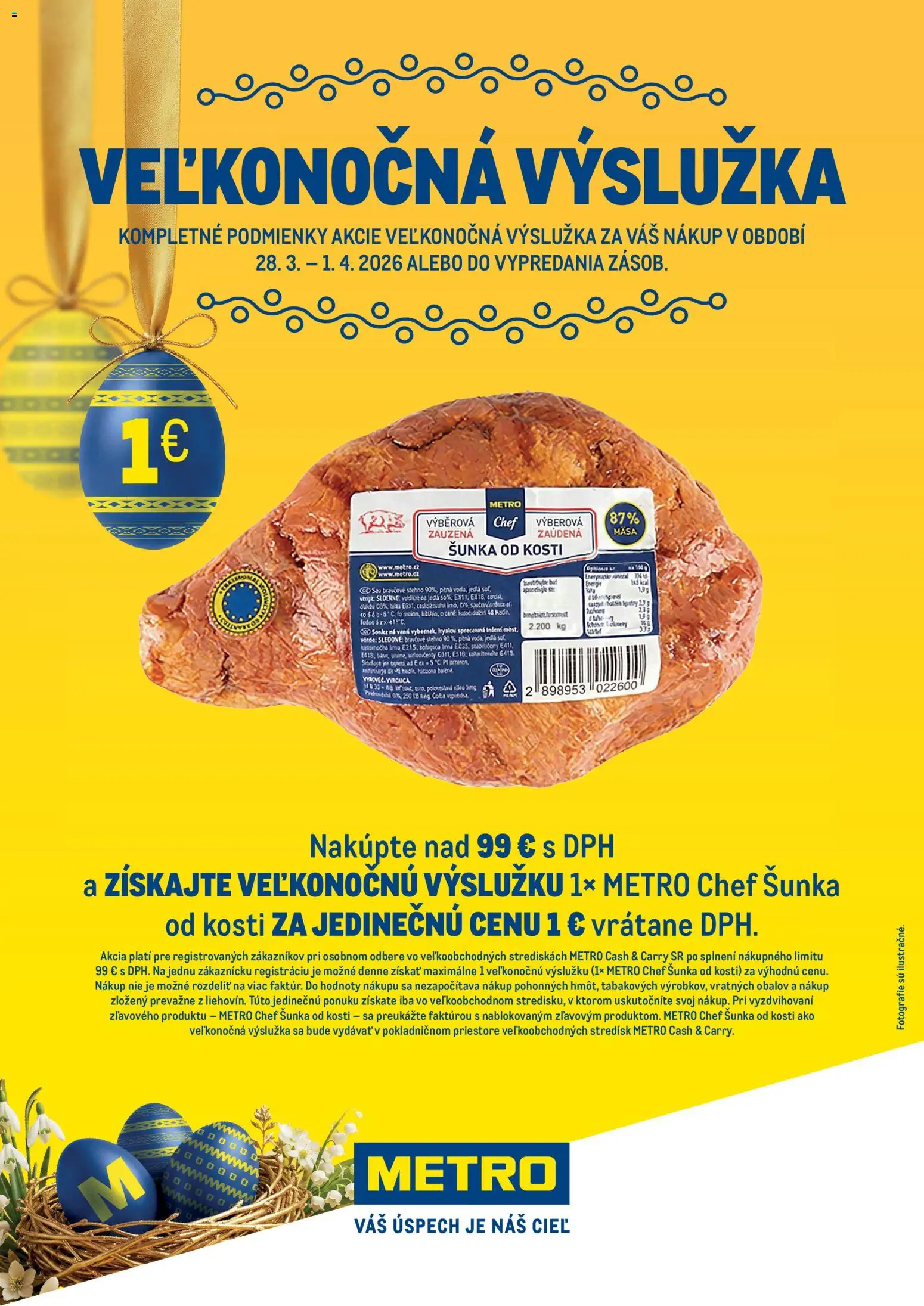 Náhľad Metro letáku platného od 28.03.2026