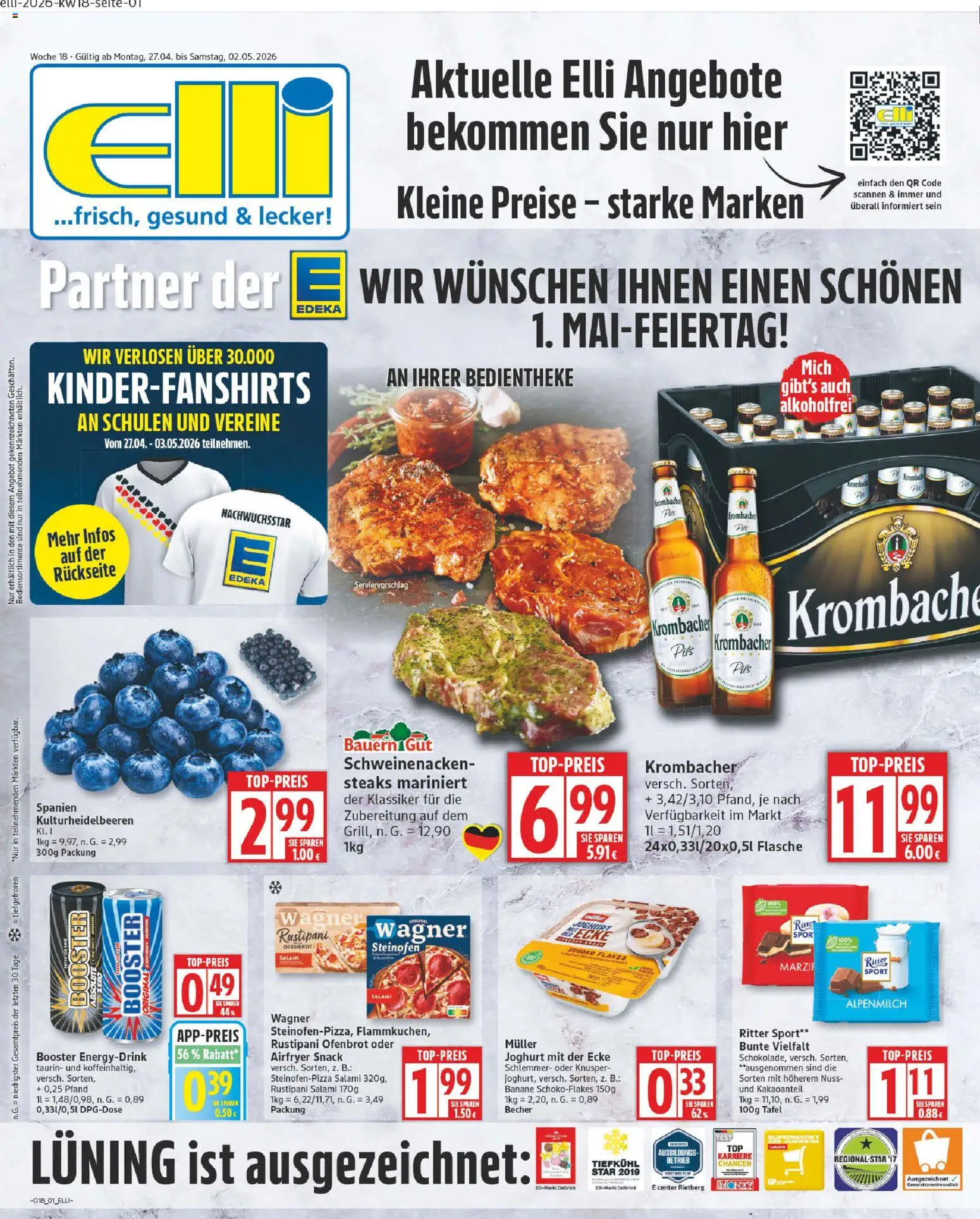 Vorschau von dem Prospekt des Geschäftes Elli Markt, gültig ab dem 27.04.2026