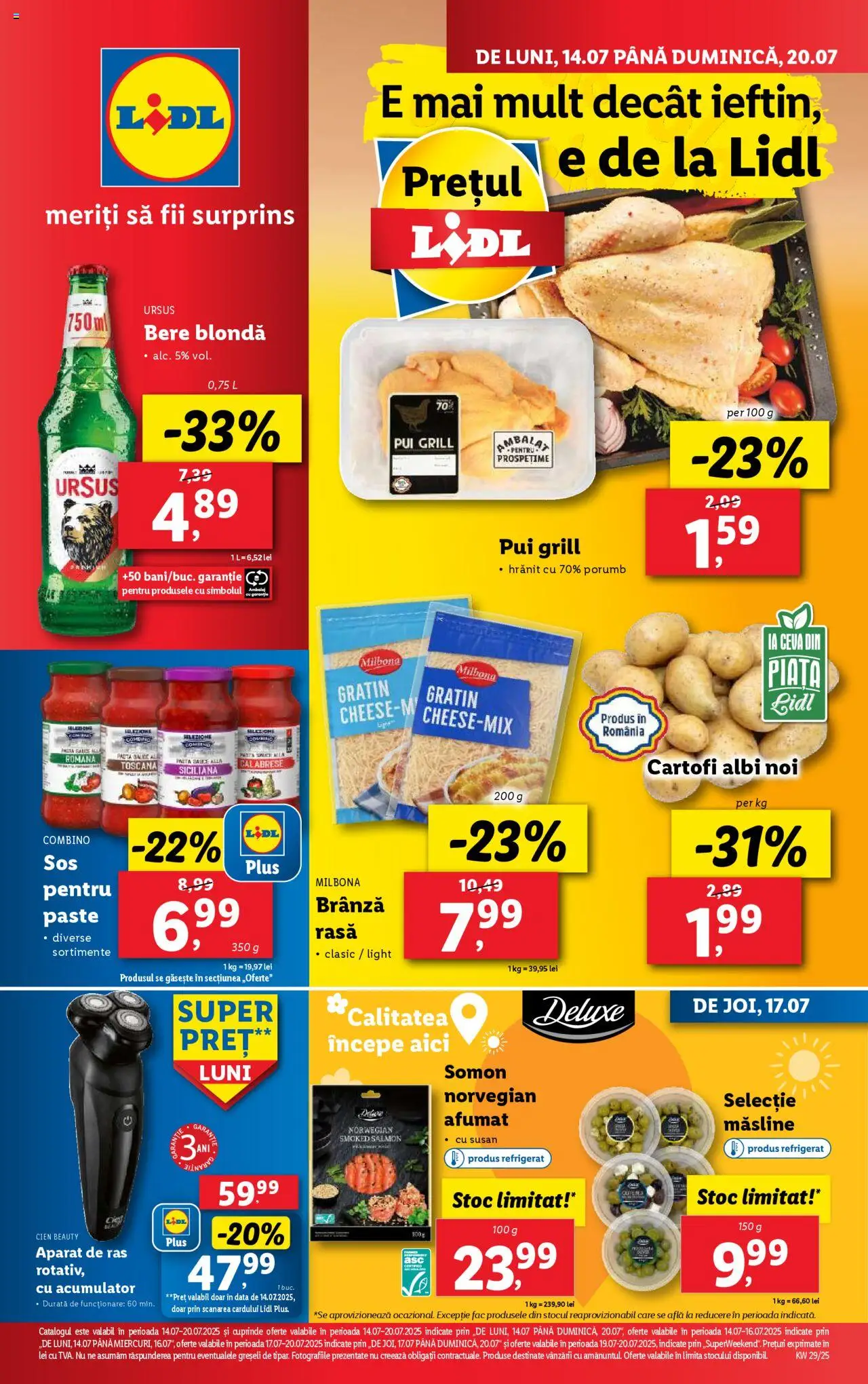 Catalog Lidl online de la 14.07.2025 - Oferta produse - Pagină 1