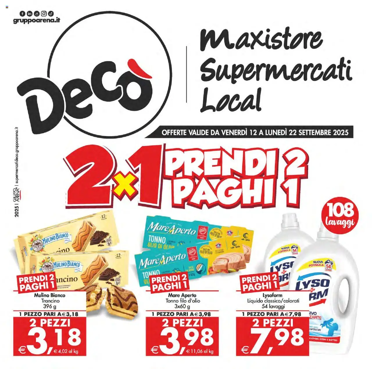 Volantino Decò valido da 12/09/2025 numero di pagina 1
