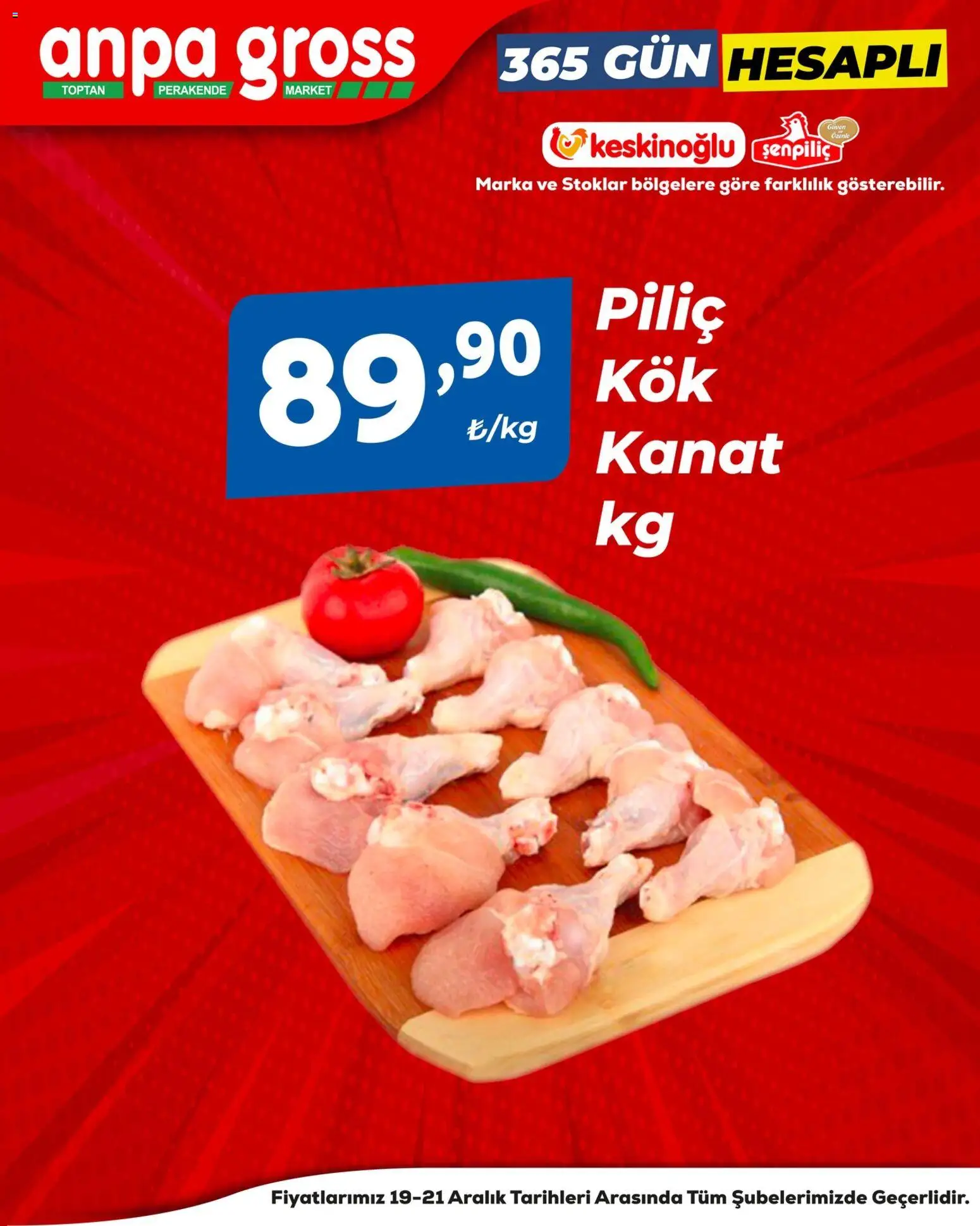 Anpa Gross Piliçte Tazelik 19.12.2025 - Broşürünün önizlemesi