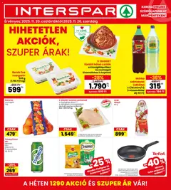 Interspar - Black Friday megtekintése, amely érvényes 2025.11.20.-től