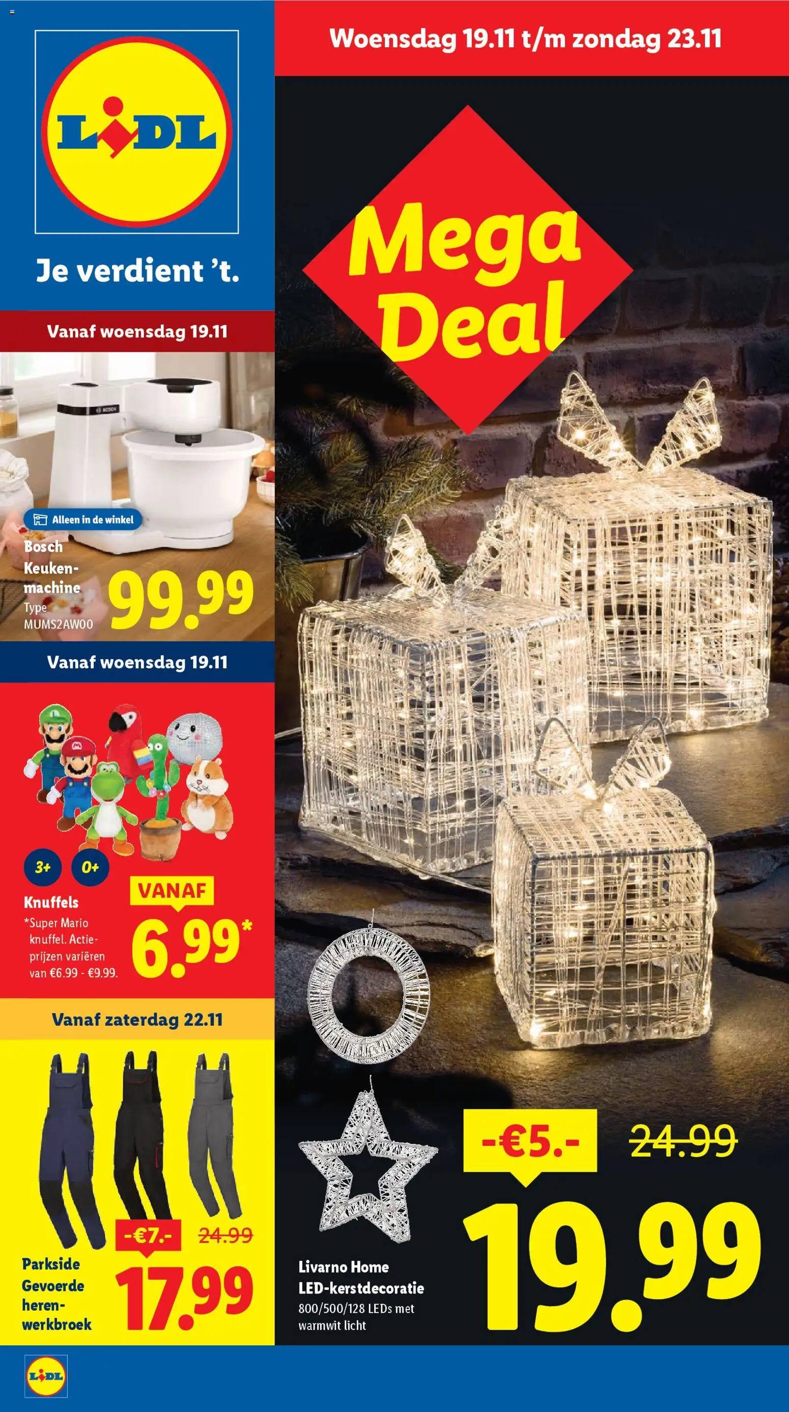 Voorbeeld van Non Food Folder week 47 van winkel Lidl geldig vanaf 19-11-2025