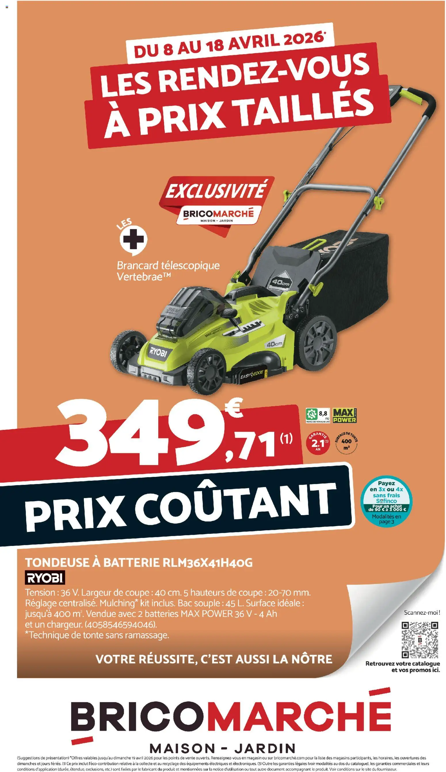 Prévisualisation de Bricomarché catalogue du magasin Bricomarché formulaire valide 08/04/2026