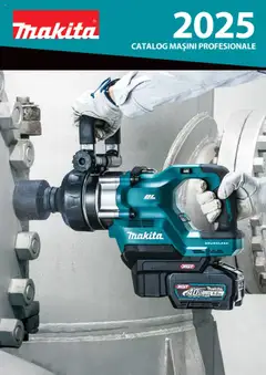Previzualizarea de cataloage: Makita Catalog - Mașini Profesionale valabil de la 08.01.2025