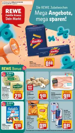 Vorschau von dem Prospekt des Geschäftes Rewe, gültig ab dem 21.09.2025