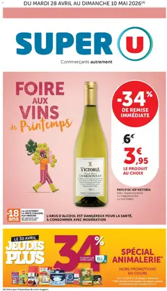 Prévisualisation de Super U - Les prix bas de la semaine du magasin Super U formulaire valide 28/04/2026