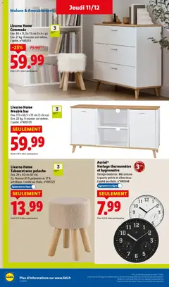 Prévisualisation de Catalogue de la semaine 50 du magasin LIDL formulaire valide 11/12/2025 | Page: 50