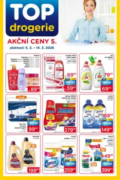 Náhled nabídky: Top drogerie Top drogerie leták platný od 05.03.2026