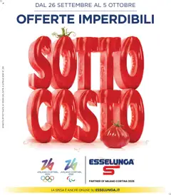 Anteprima dell'opuscolo Attuale volantino dal negozio Esselunga S valido da 26/09/2025