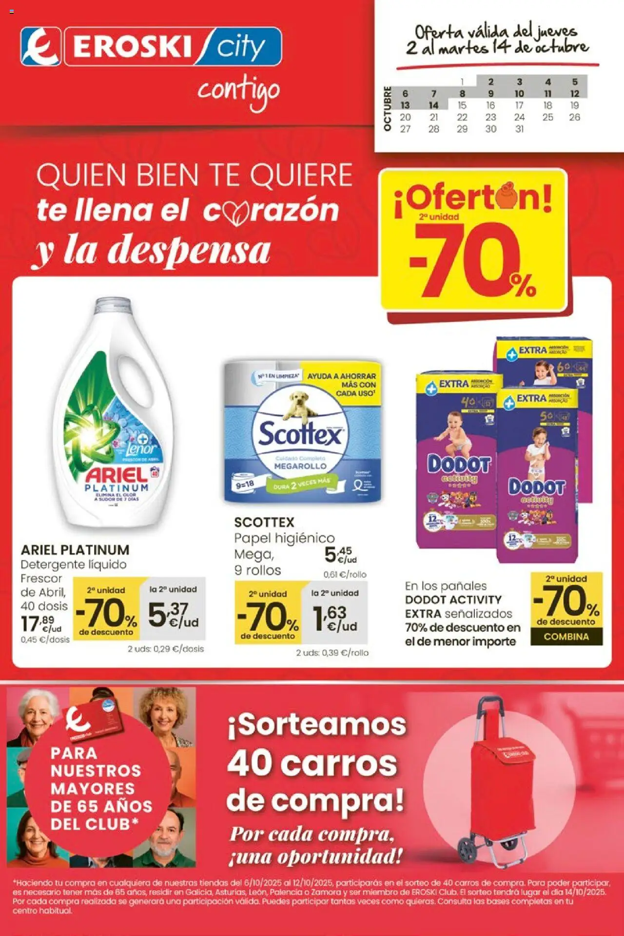 Folleto Eroski del 02/10/2025 - 14/10/2025 > Ofertón