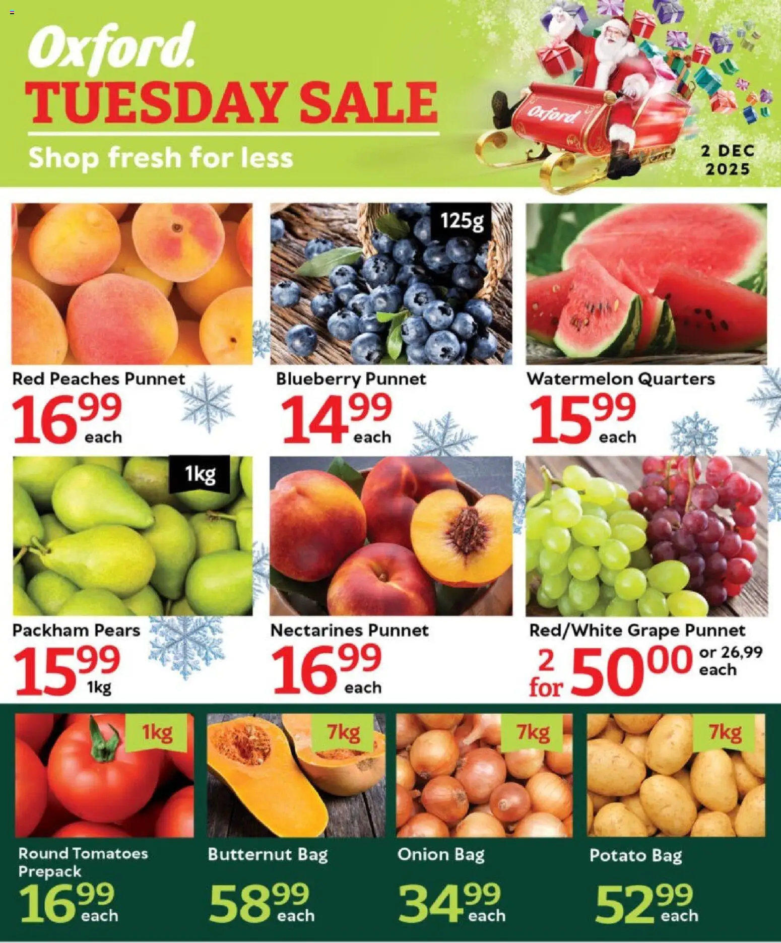 Preview of Oxford Freshmarket flyer valid from 02/12/2025