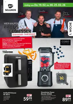 Vorschau von dem Prospekt des Geschäftes Selgros, gültig ab dem 19.02.2026