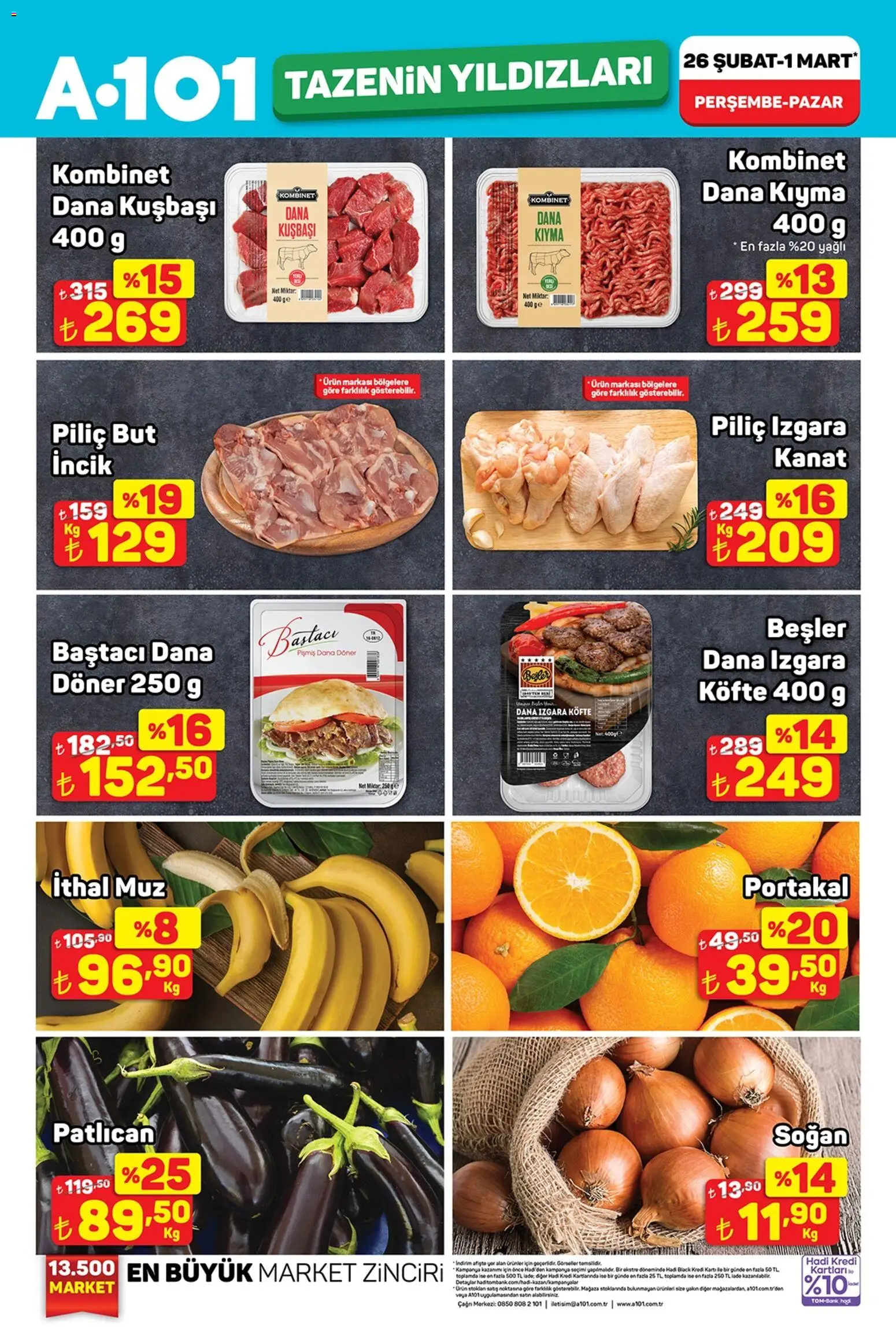 A101 Tazenin Yıldızları 26.02.2026 - Broşürünün önizlemesi
