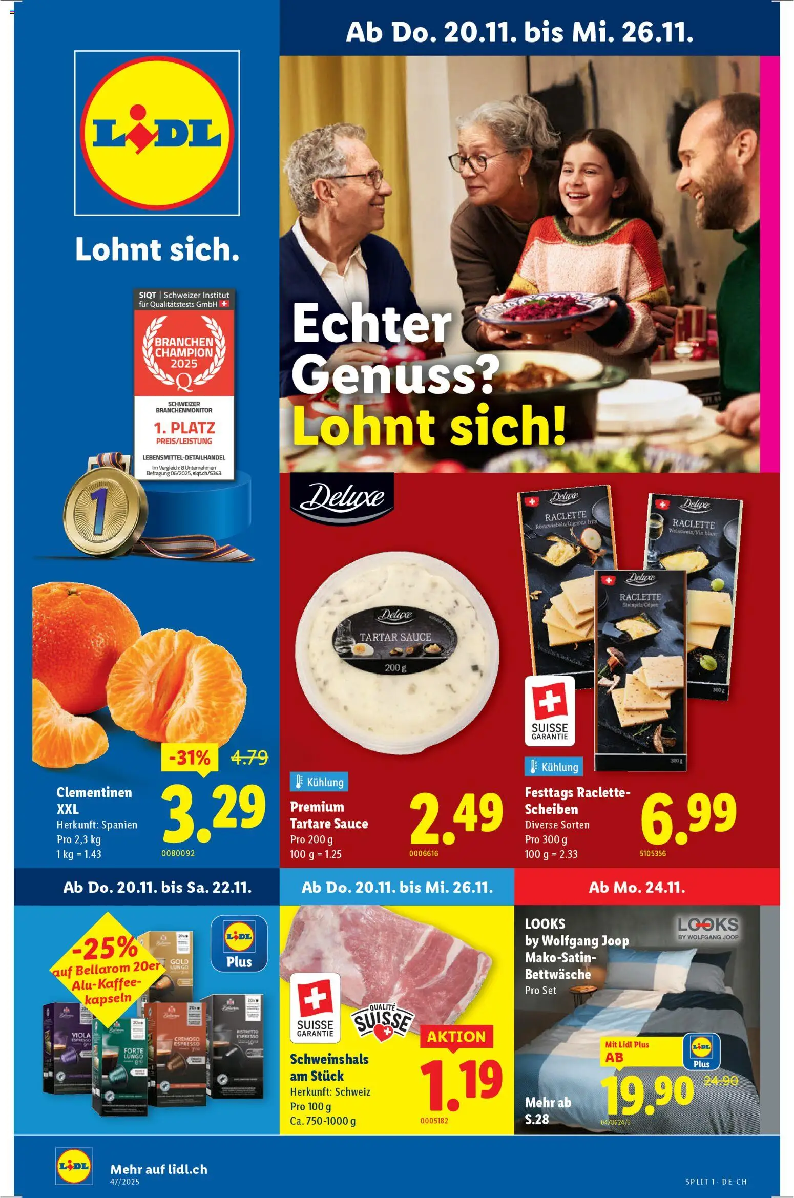 Vorschau des Merkblatts Black Friday vom Shop Lidl gültig von 20.11.2025 bis 26.11.2025