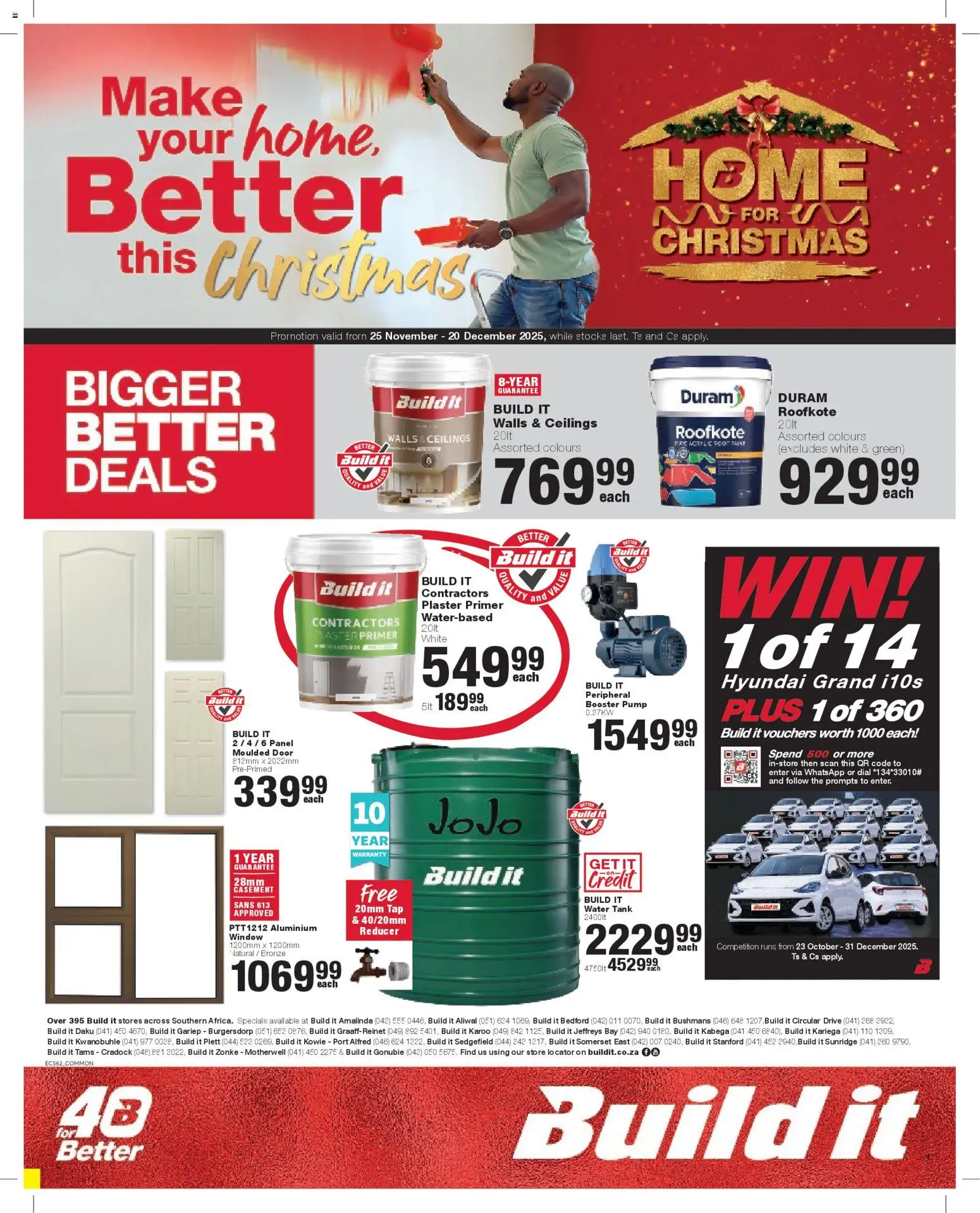 Preview of Build It flyer valid from 25/11/2025