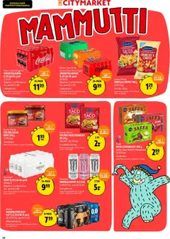 Kaupan K-Citymarket Tarjoukset esikatselu, voimassa 11/08/2025 | Sivu: 20