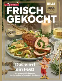 Billa AT - Frisch Gekocht Magazin megtekintése, amely érvényes 2025.12.01.-től