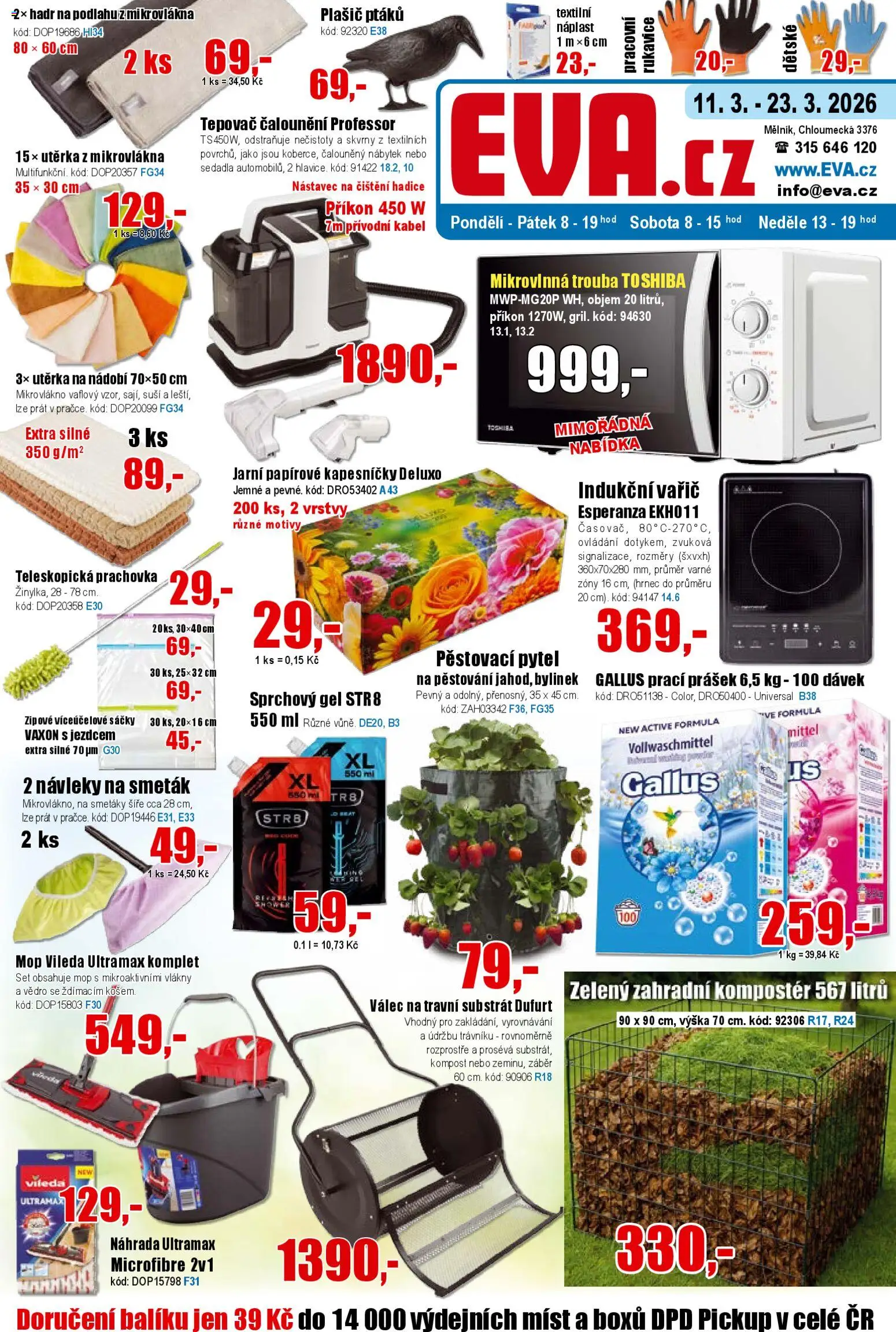 Náhled nabídky: Eva supermarket Eva supermarket leták platný od 11.03.2026