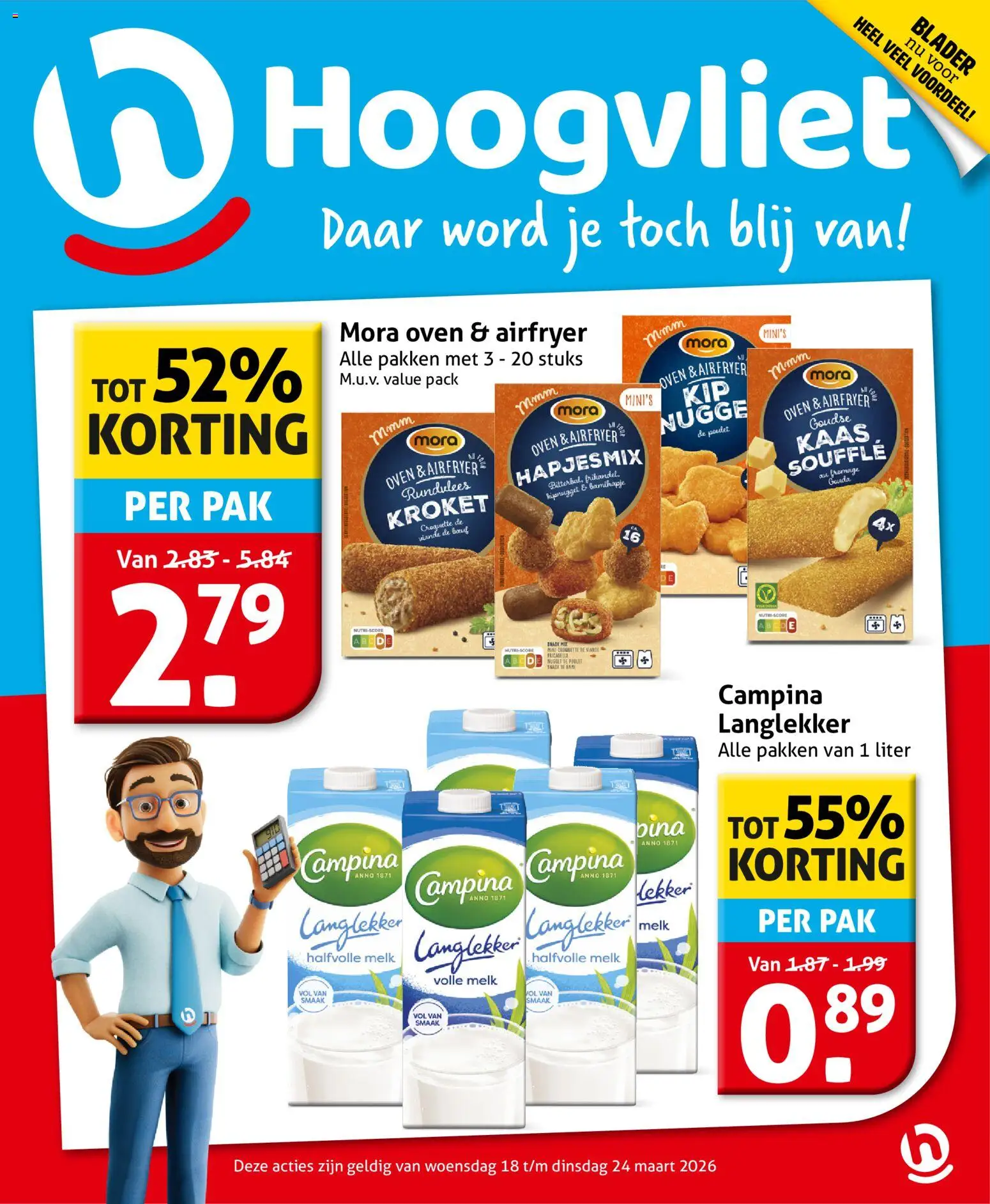 Voorbeeld van Hoogvliet folder van winkel Hoogvliet geldig vanaf 18-03-2026