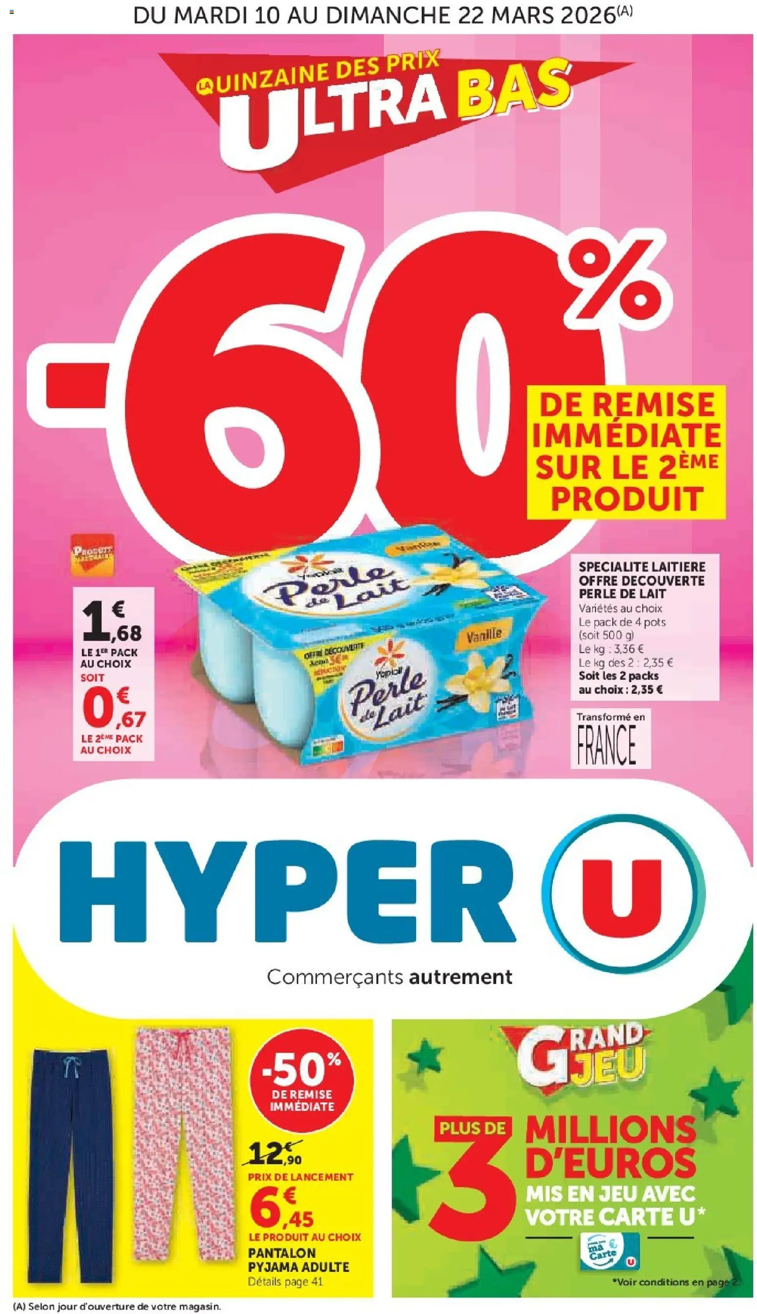 Prévisualisation de Hyper U catalogue du magasin Hyper U formulaire valide 10/03/2026