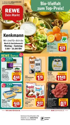 Vorschau von dem Prospekt des Geschäftes Rewe, gültig ab dem 09.03.2026