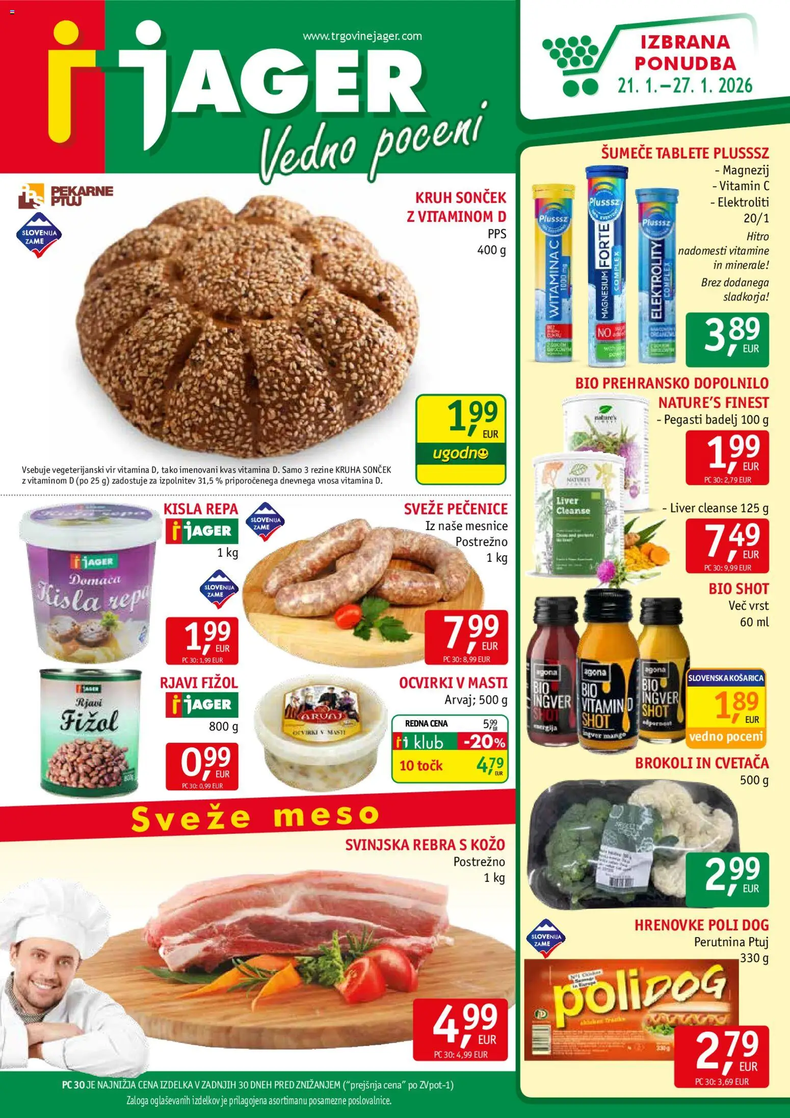 Predogled kataloga iz trgovine Jager veljaven od 21.01.2026