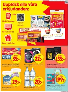 Förhandsgranska reklamblad Aktuella reklamblad ICA Supermarket från butik ICA Supermarket gäller från 17/11/2025 | Sida : 9
