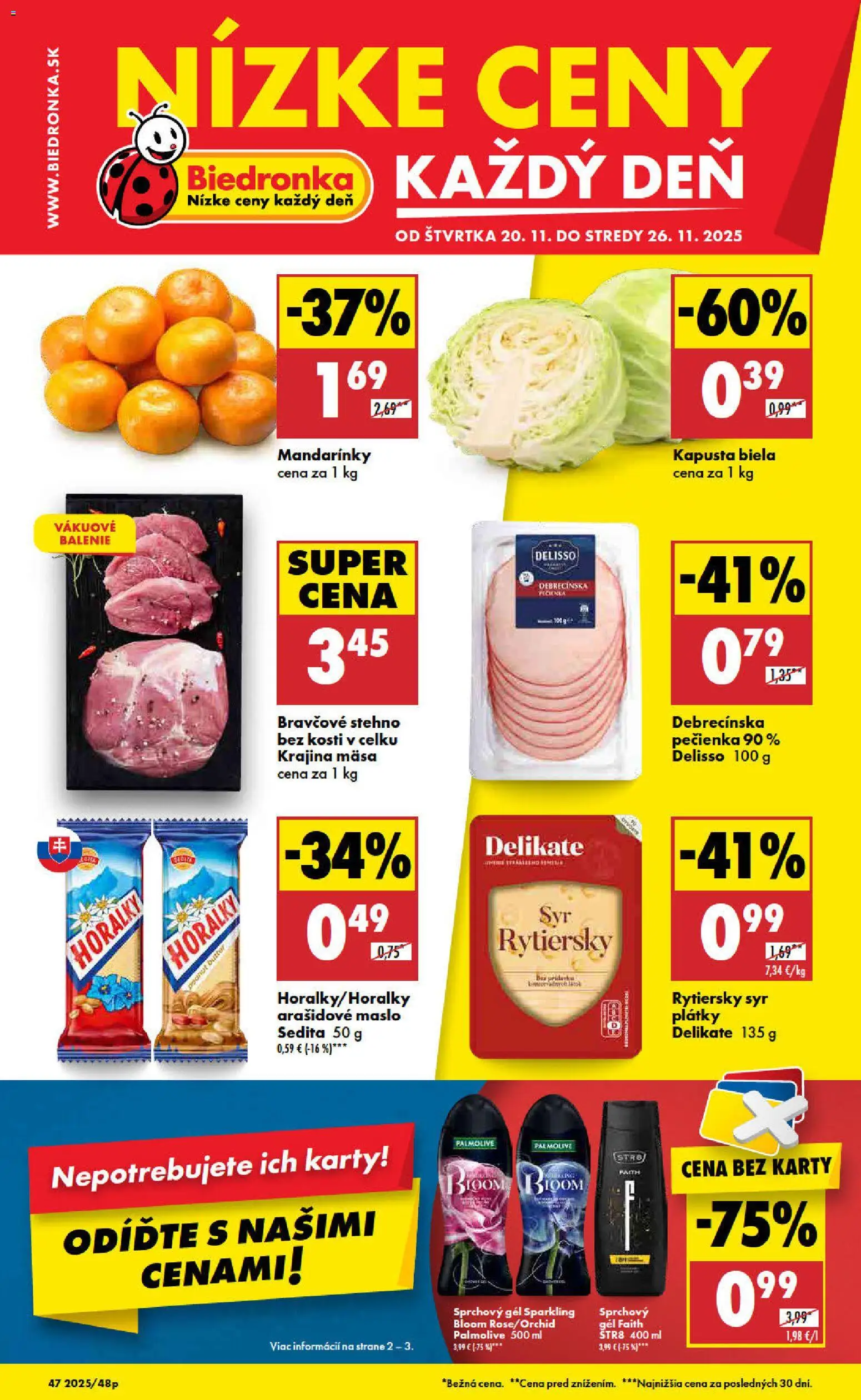Náhľad Biedronka letáku platného od 20.11.2025