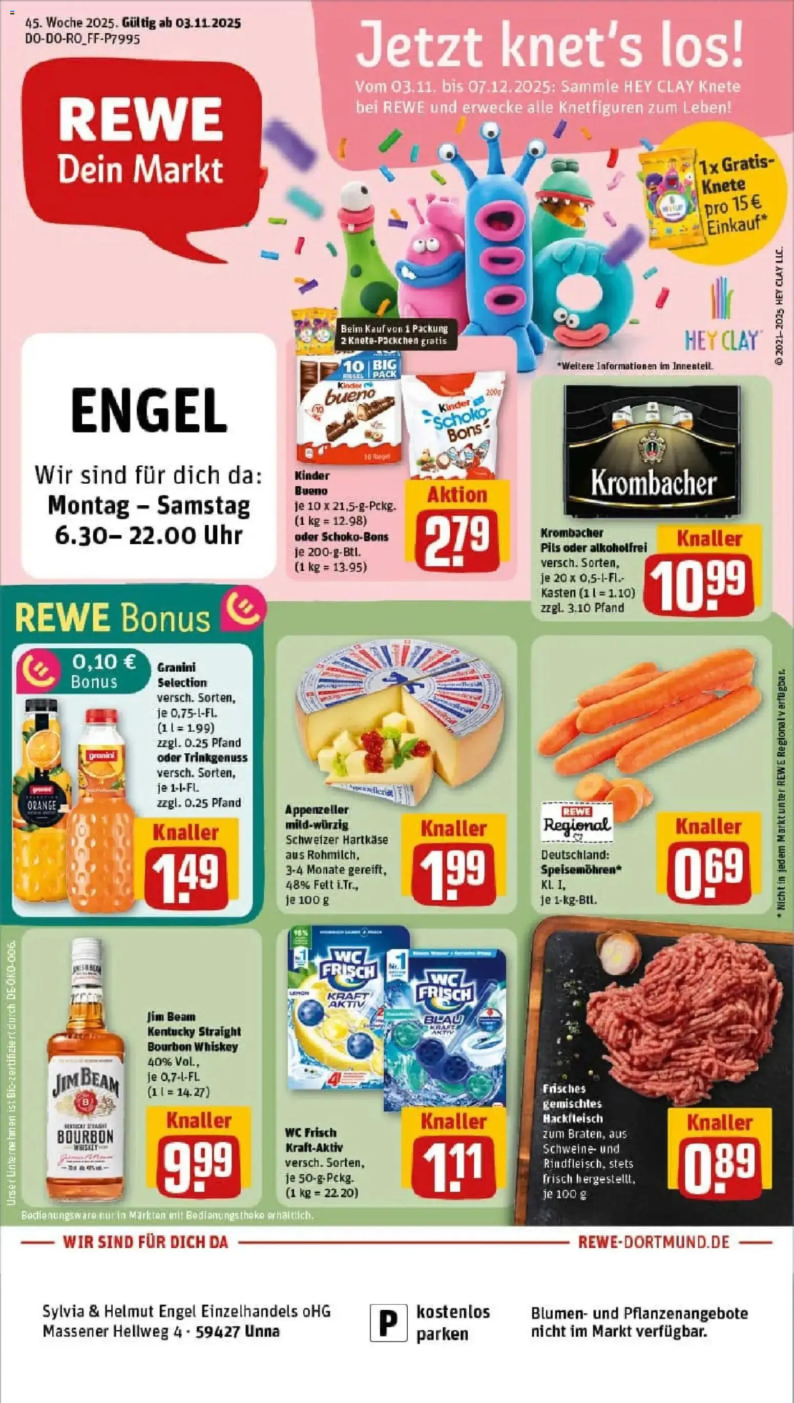 Vorschau von dem Prospekt des Geschäftes Rewe, gültig ab dem 02.11.2025